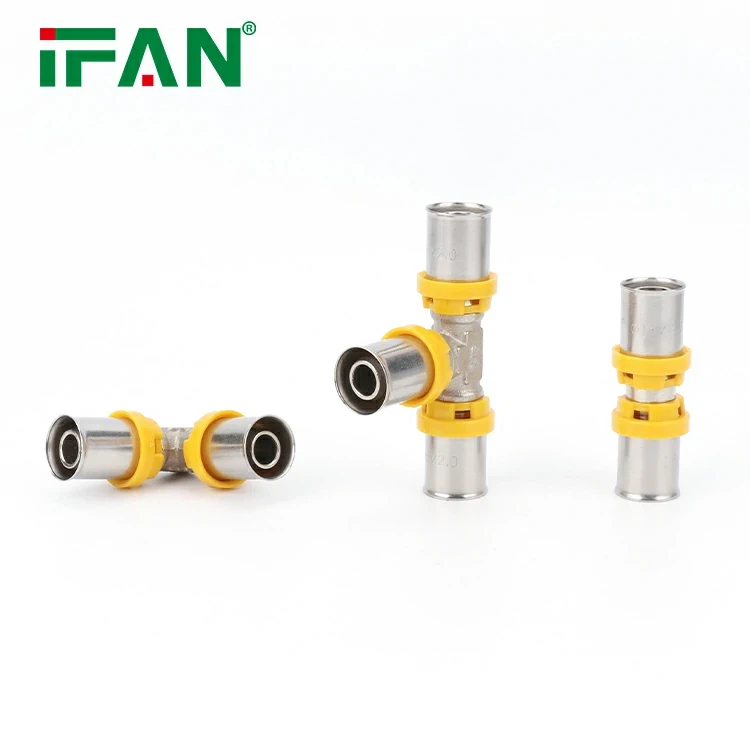 Brass Press Fittings Compatible With PEX Systems suppliers